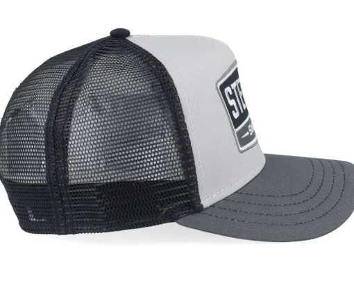 Kids Gasoline Grey/Black Trucker - Stetson