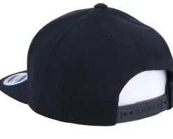 Kids Geometric Unicorn Black Snapback - Unicorns