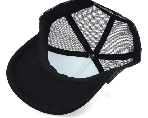 Kids Geometry Koala Black/White Foam Trucker - Kiddo Cap