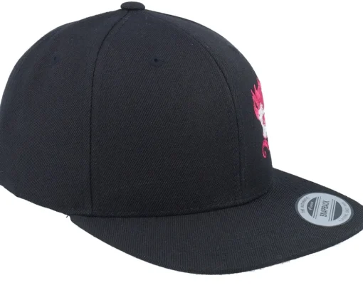 Kids Glorious Unicorn Black/Black Snapback - Unicorns