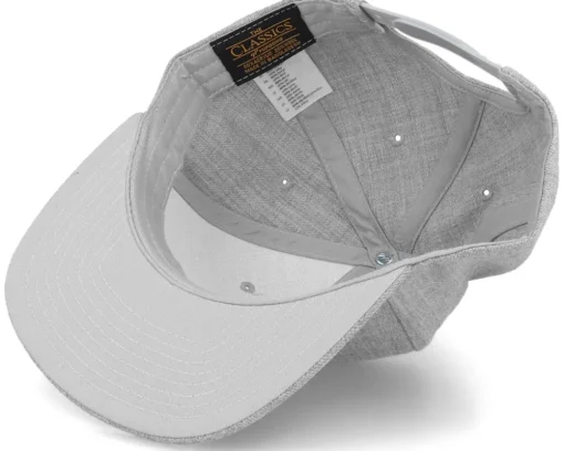 Kids Gokart Racer Heather Grey Snapback - Kiddo Cap