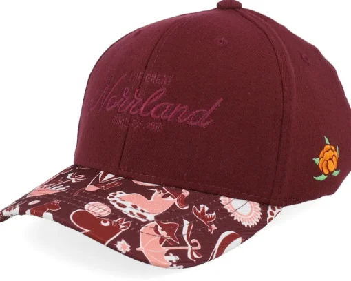 Kids Great Norrland Hooked Moomin Burgundy - SQRTN