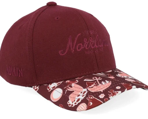 Kids Great Norrland Hooked Moomin Burgundy - SQRTN
