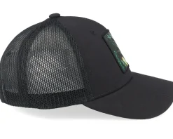 Kids Green Dragon Black Trucker - Kiddo Cap