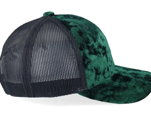 Kids Green/Black Velvet Trucker - Equip