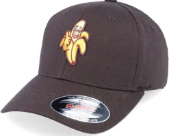 Kids Happy Banana Brown Flexfit - Kiddo Cap