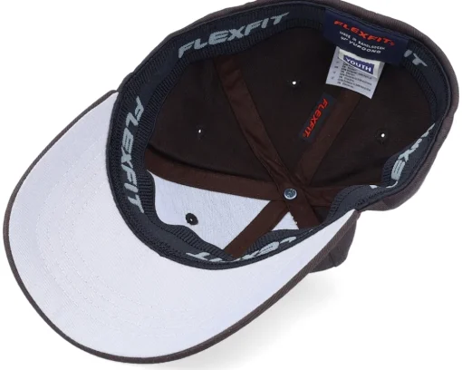 Kids Happy Banana Brown Flexfit - Kiddo Cap