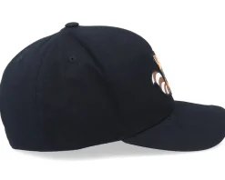 Kids Hatsie The Red Panda Patch Black Adjustable - Kiddo Cap
