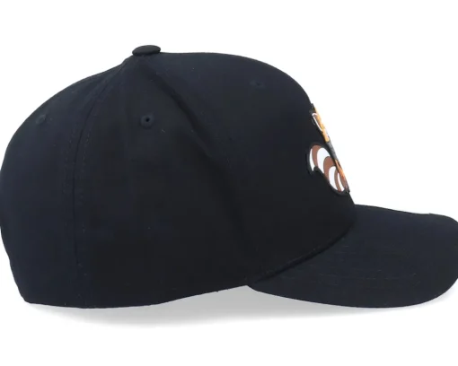 Kids Hatsie The Red Panda Patch Black Adjustable - Kiddo Cap