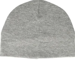 Kids Heather Grey Baby Beanie - Babybugz