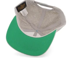 Kids Heather Grey Snapback - Yupoong