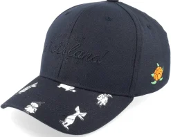 Kids Hooked Mumin All Black Adjustable - SQRTN