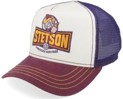 Kids Hotdog White/Purple Trucker - Stetson