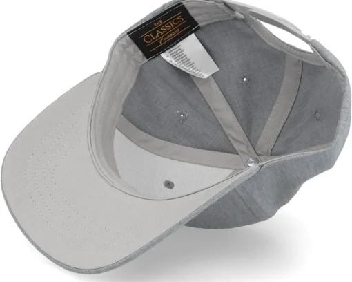 Kids I Letter 3d Heather Grey Adjustable - Kiddo Cap