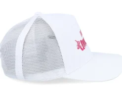 Kids I Love Unicorns White/White A-Frame Trucker - Unicorns
