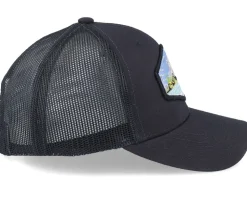 Kids Island Patch Black Trucker - Wild Spirit