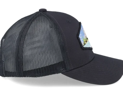 Kids Island Patch Black Trucker - Wild Spirit
