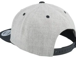 Kids Island Patch Heather Grey/Black Snapback - Wild Spirit