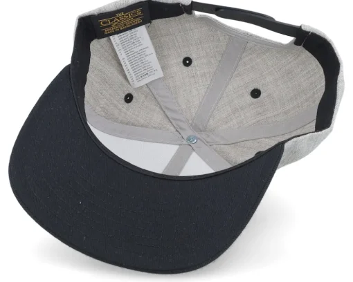Kids Island Patch Heather Grey/Black Snapback - Wild Spirit