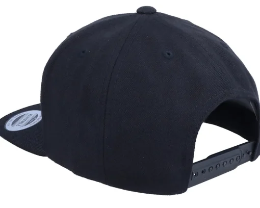 Kids Jolly Roger Pirate Black Snapback - Kiddo Cap