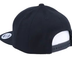 Kids K Letter 3D Black Snapback - Kiddo Cap