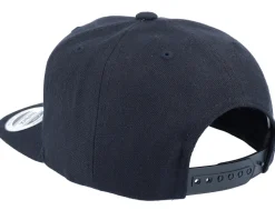 Kids King Of The Family Black Snapback - Kiddo Cap
