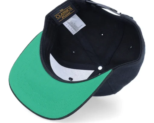 Kids King Of The Family Black Snapback - Kiddo Cap