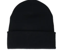 Kids L Letter Patch Black Cuff - Kiddo Cap