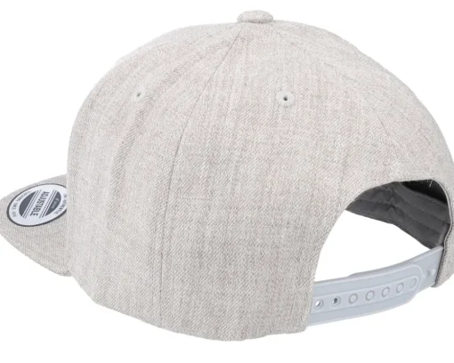 Kids La Police Car Heather Grey Snapback - Kiddo Cap