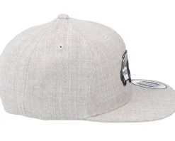 Kids La Police Car Heather Grey Snapback - Kiddo Cap