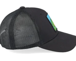 Kids Leonardo Box Black Trucker - TMNT