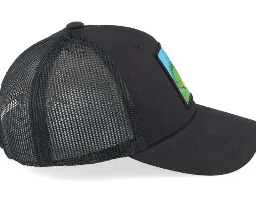 Kids Leonardo Box Black Trucker - TMNT
