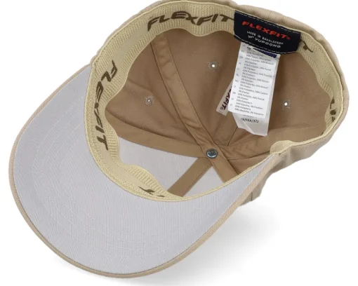 Kids Litte Fox Head Khaki Flexfit - Kiddo Cap