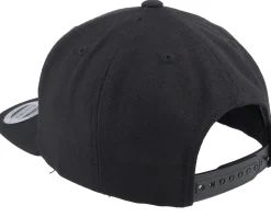 Kids Little Conqueror Black Snapback - Kiddo Cap