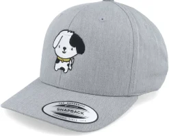Kids Little Puppy Dog Grey Adjustable - Kiddo Cap