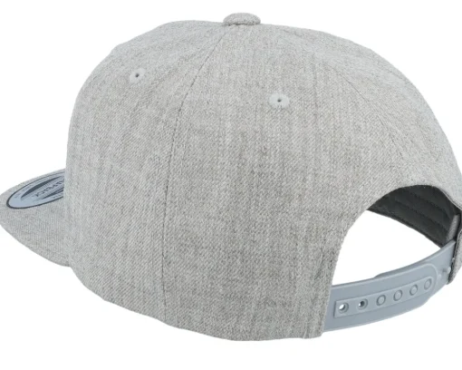 Kids Little Yellow Dinosaur Grey Snapback - Kiddo Cap