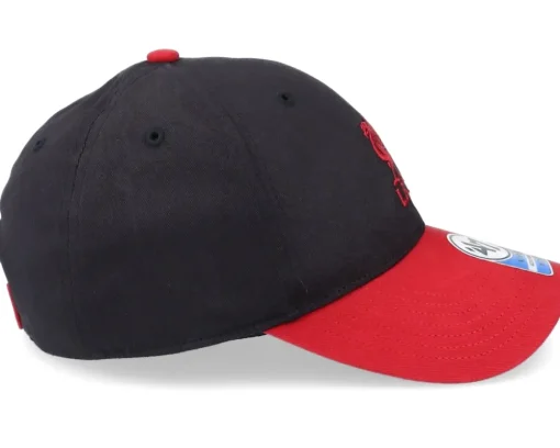 Kids Liverpool FC Short Stack Mvp Black/Red Adjustable - 47 Brand