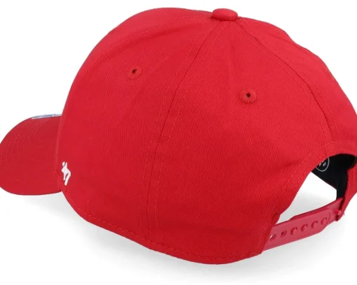 Kids Los Angeles Dodgers Raised Basic Mvp Red Adjustable - 47 Brand