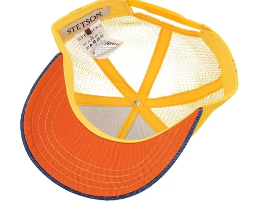 Kids Lucky Miners Denim Blue/Off White/Blue Trucker - Stetson