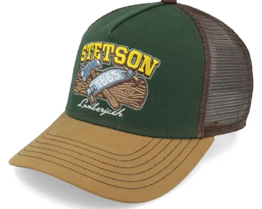 Kids Lumberjack Green Trucker - Stetson