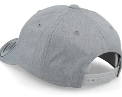 Kids M Letter 3d Heather Grey Adjustable - Kiddo Cap