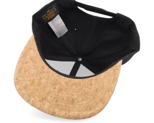 Kids Majestic Lion Black/Cork Snapback - Kiddo Cap