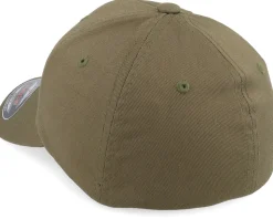 Kids Majestic Lion Olive Flexfit - Kiddo Cap