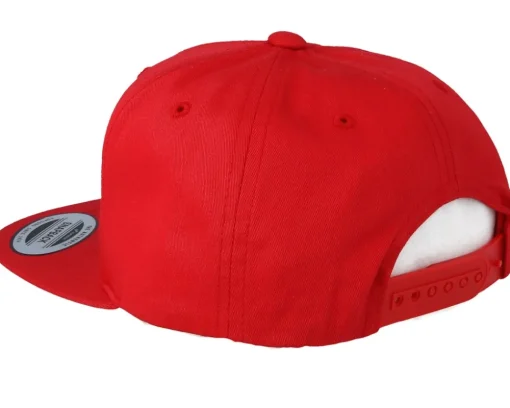 Kids Mandala Red Snapback - Kiddo Cap