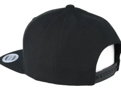 Kids Mandala T-Rex Black Snapback - Kiddo Cap