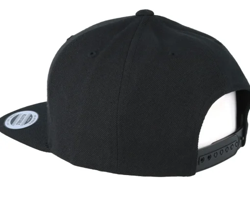 Kids Mandala T-Rex Black Snapback - Kiddo Cap