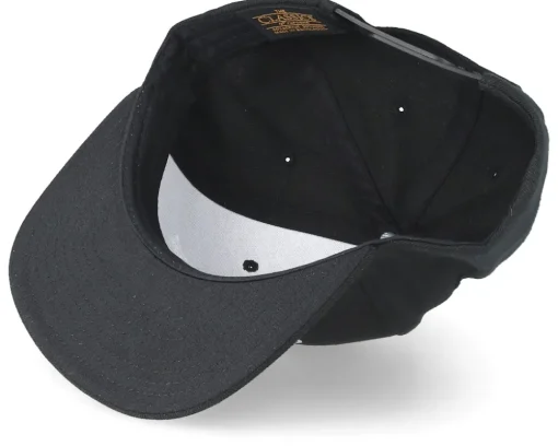 Kids Mandala T-Rex Black Snapback - Kiddo Cap