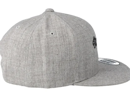 Kids Mandala T-Rex Grey Snapback - Kiddo Cap