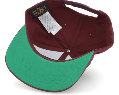 Kids Maroon Snapback - Yupoong