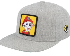 Kids Marshall Patch Heather Grey Snapback - PAW Patrol